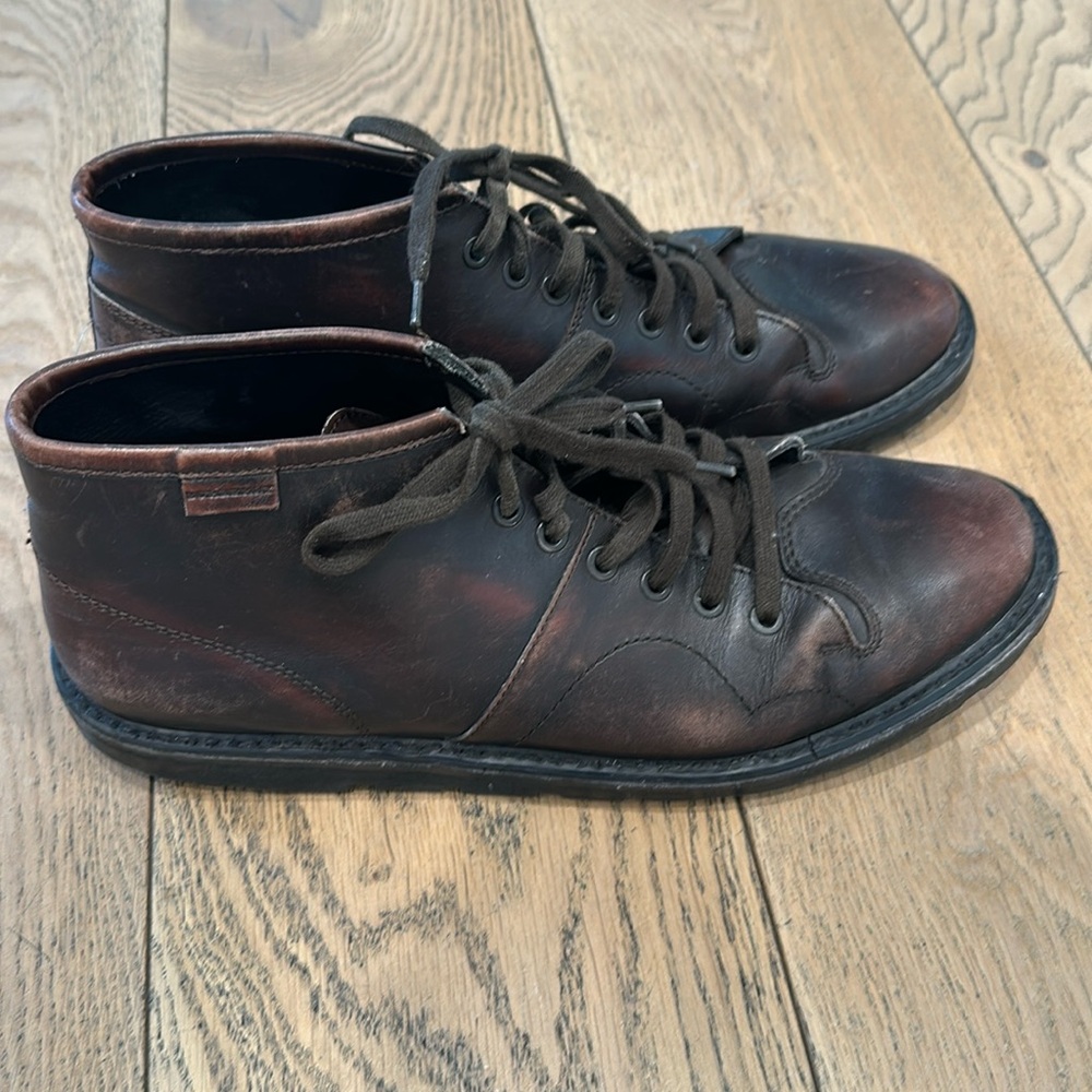 Burberry men dress boots